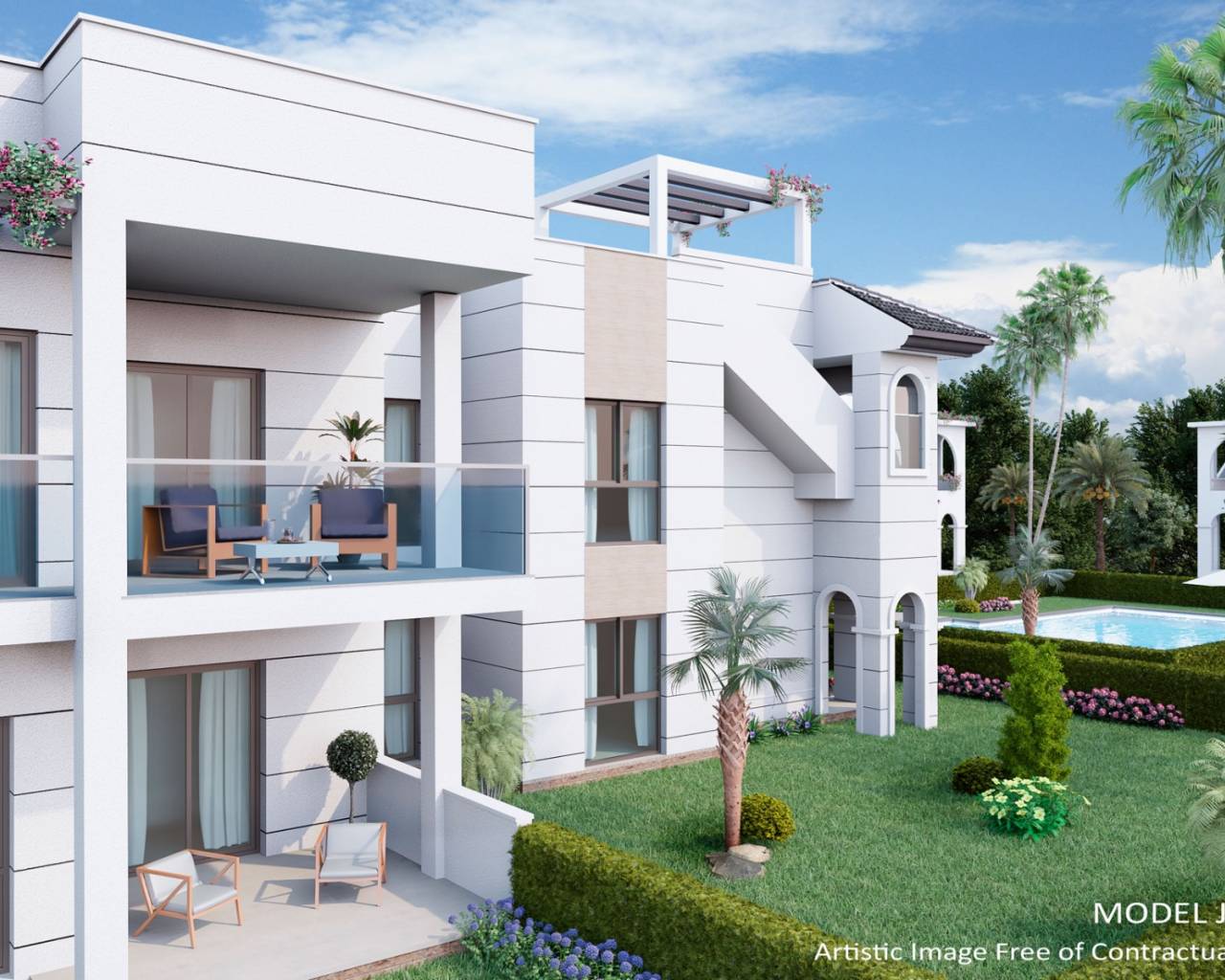 Nouvelle construction - Appartement/Duplex - Rojales - Ciudad Quesada