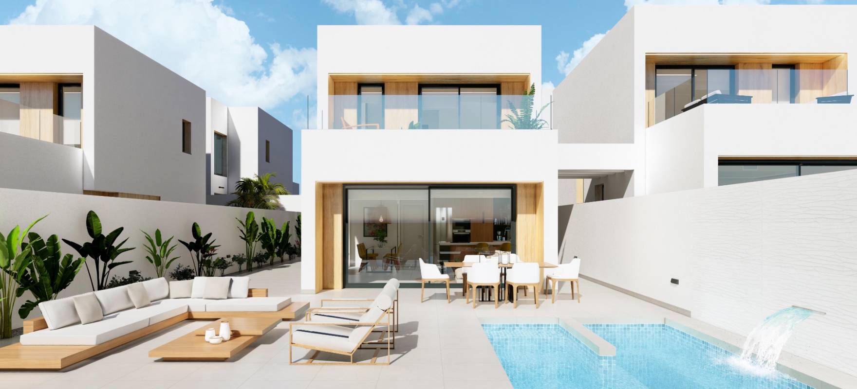 Nueva construcción  - Villa / Semi separado - Aguilas - Sur